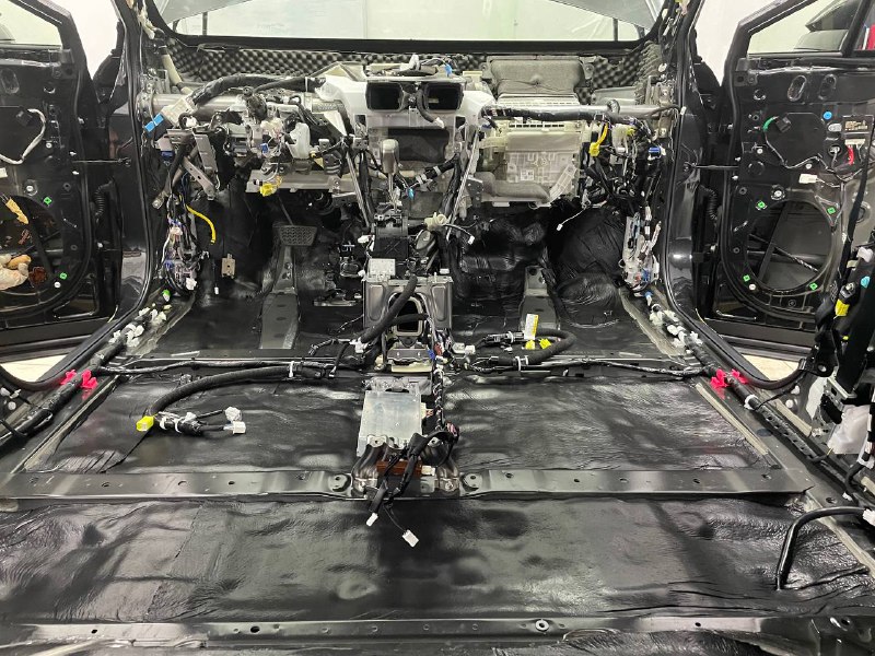 Пол 2 сл шумопоглотитель шумоизоляция Lexus NX фото